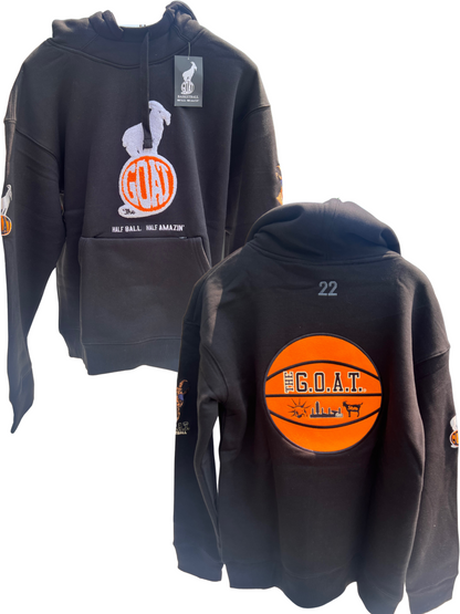 ツアー支給品 GOAT Tour Only 303SS Handstamped The G.O.A.T. Hoodie – The G.O.A.T. Basketball of Kingston, LLC