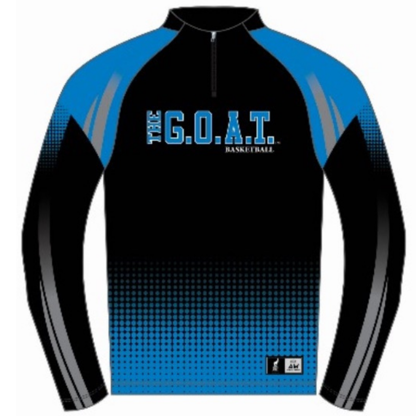 G.O.A.T. Performance 1/4 Zip - Blue
