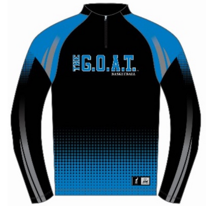 G.O.A.T. Performance 1/4 Zip - Blue