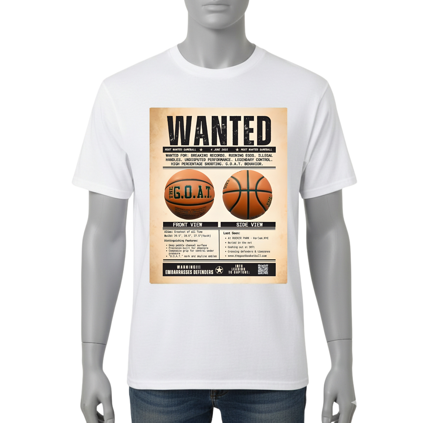 G.O.A.T. “Wanted” Tee