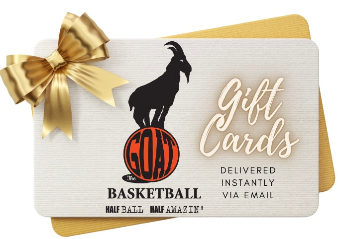 G.O.A.T. Gift Cards – The Ultimate Gift for Basketball Fans!