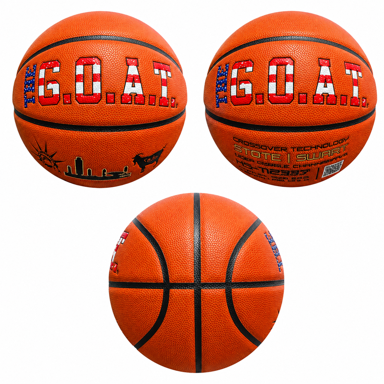 THE GOAT Stars and Stripes Basketball